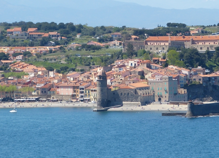 Collioure vu de Port-Vendres