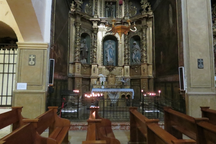 Interieur de l'eglise de collioure