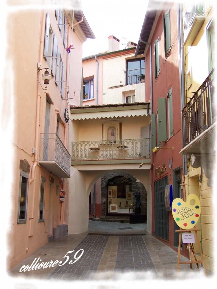 Ruelle - Collioure