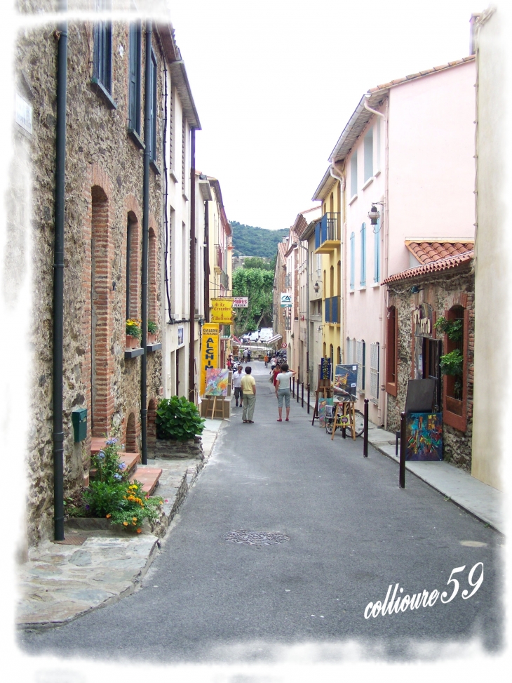 Ruelle - Collioure