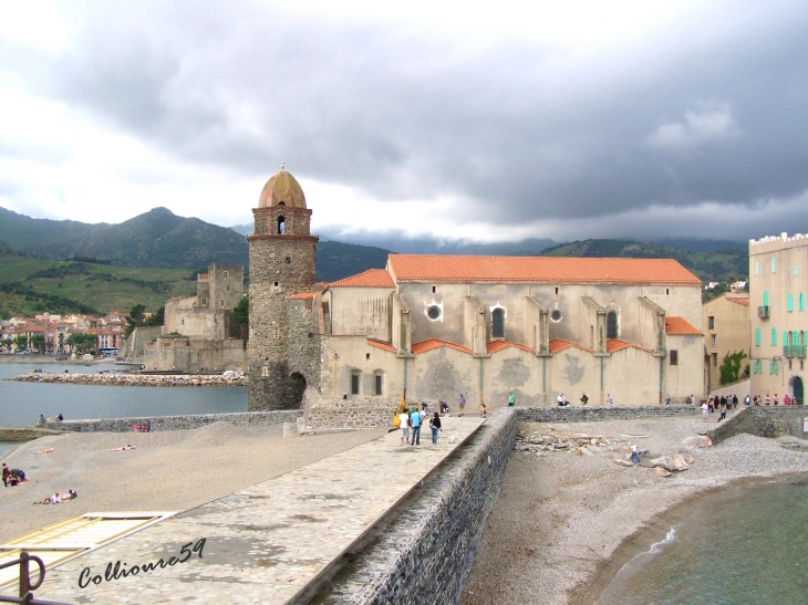 Vue sur le Clocher de Collioure