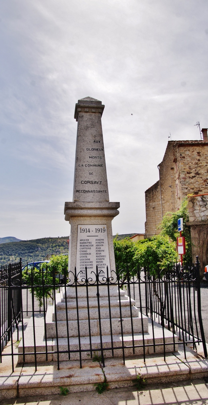 Monument-aux-Morts - Corsavy