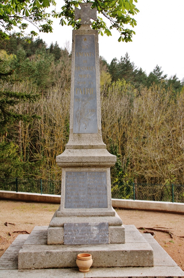 Monument-aux-Morts - Coustouges