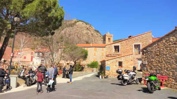 Bikers à Coustouges