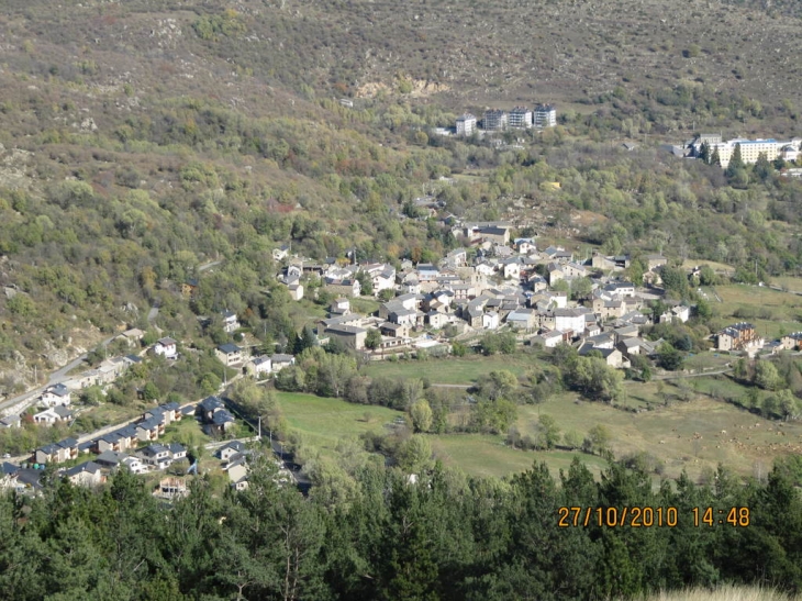 Dorres vue de la chapelle du belloc