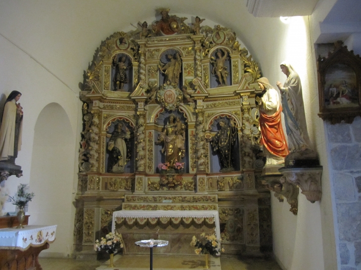 Interieur de l'eglise - Formiguères