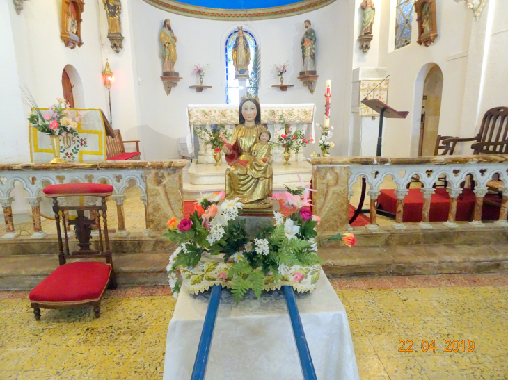 Vierge du pelerinage de villeneuve - Formiguères