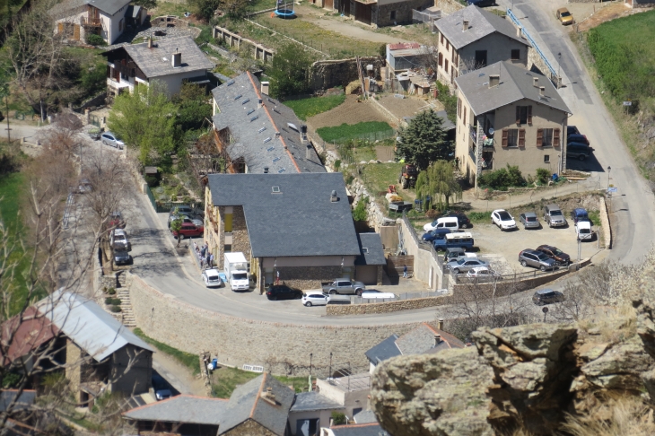 Vue aerienne de llo