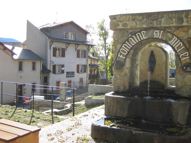 Fontaine à Mont-Louis