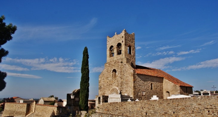 .  église St Saturnin 12 Em Siècle - Montesquieu-des-Albères