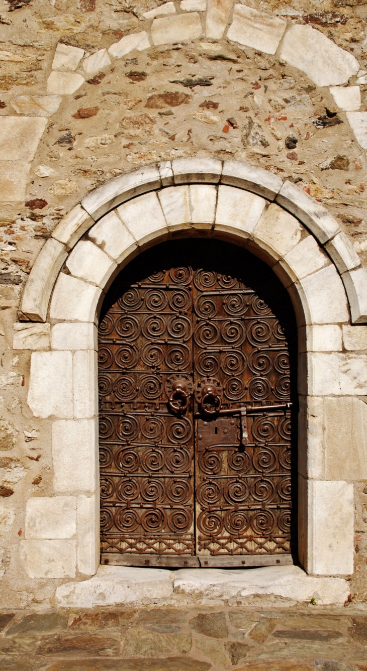 .  église St Saturnin 12 Em Siècle - Montesquieu-des-Albères