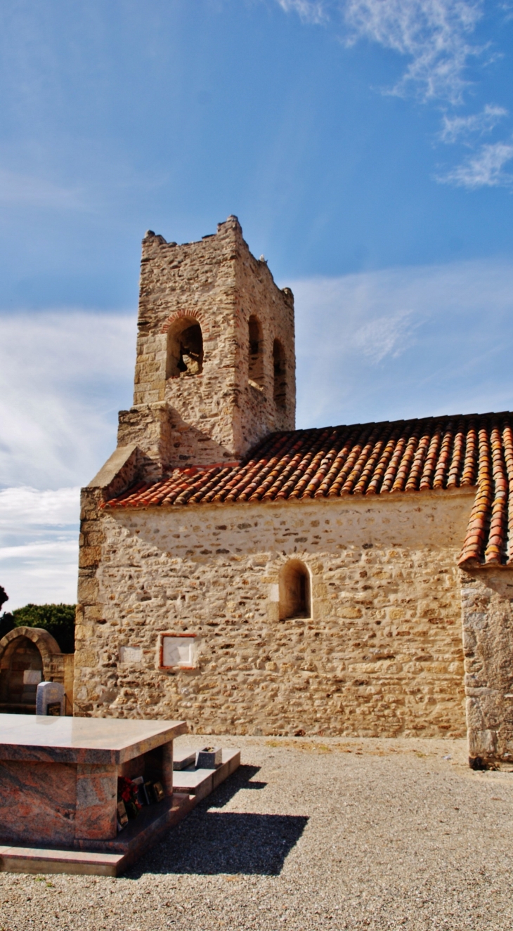 .  église St Saturnin 12 Em Siècle - Montesquieu-des-Albères