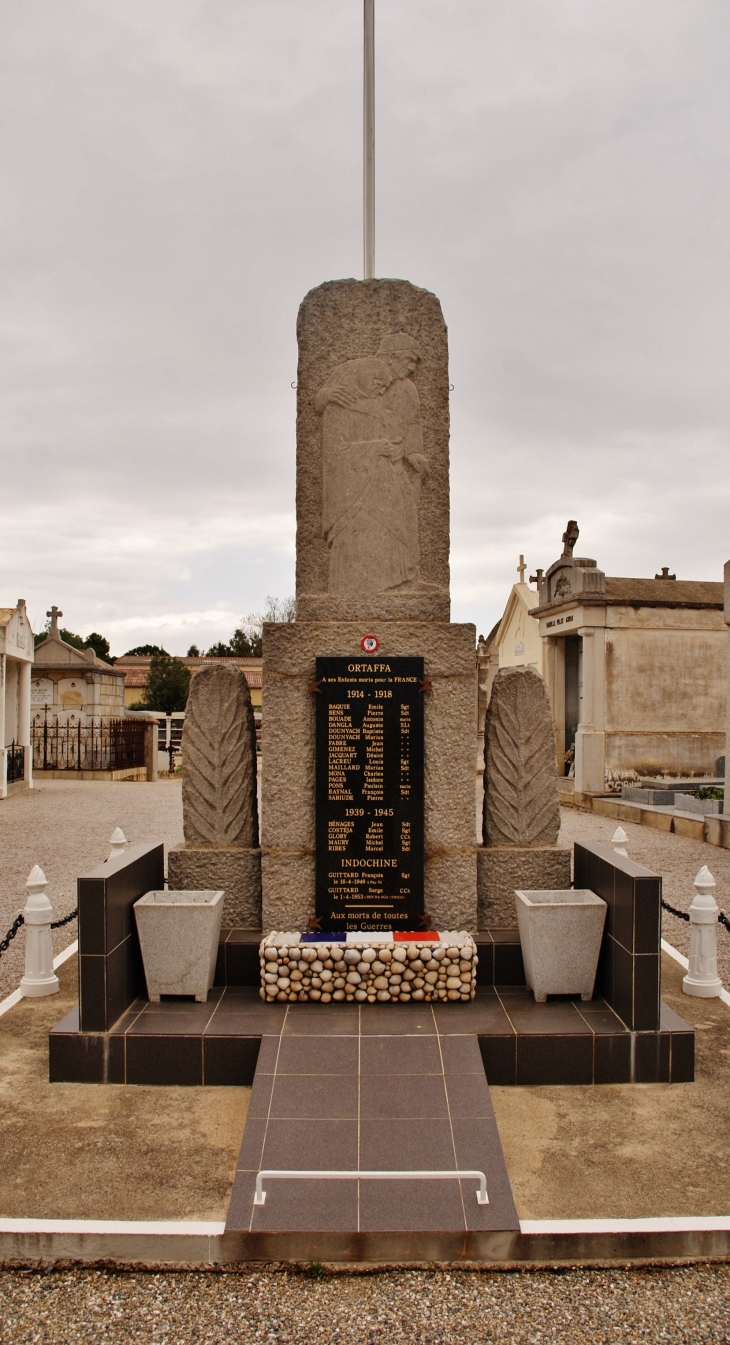 Monument aux Morts - Ortaffa