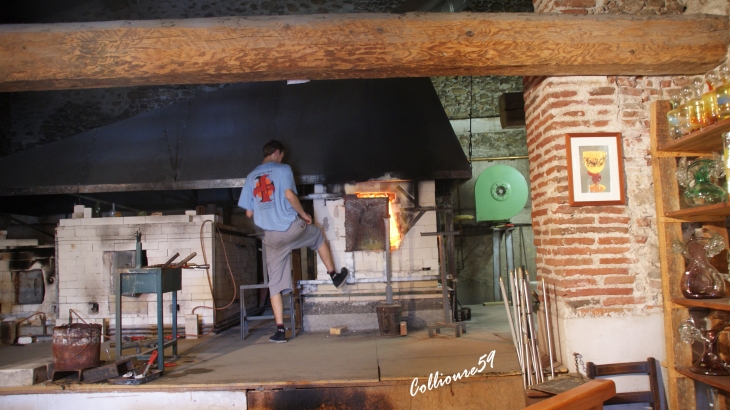 L'Atelier d'un souffleur de verre - Palau-del-Vidre