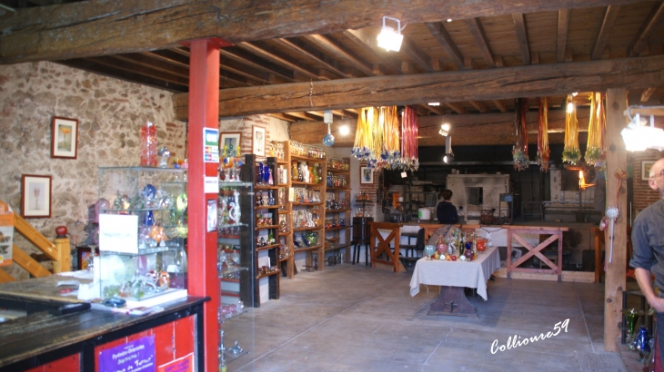 L'Atelier d'un souffleur de verre - Palau-del-Vidre