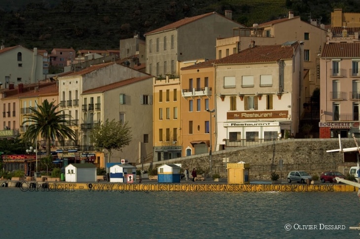 Port-Vendres, soleil sous l'orage