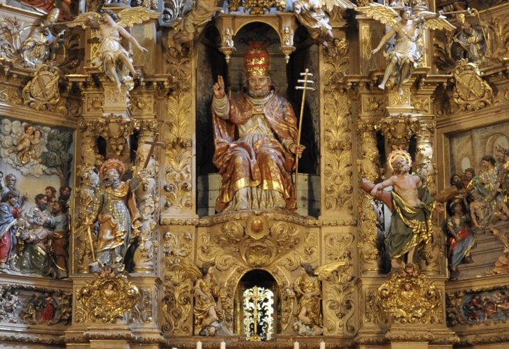 LE RETABLE  EGLISE DE PRADES