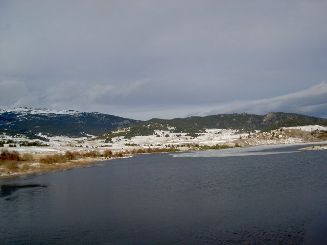 Barrage de puyvalador pris de   real 01 2008 - Réal