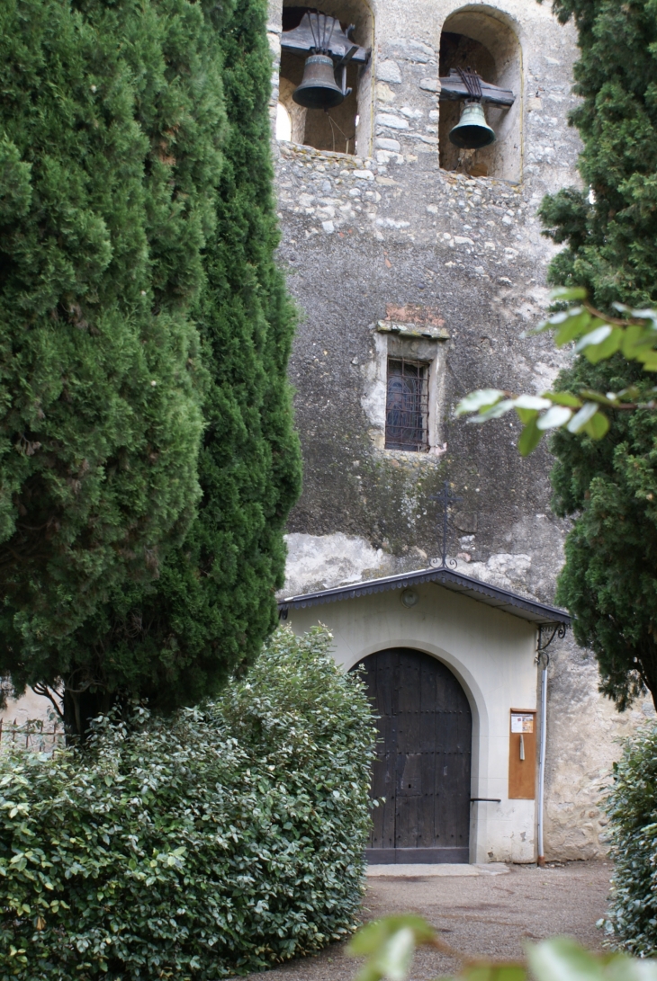 L'EGLISE  DU  CIMETIERE .photo  M.  R. - Saint-Jean-Pla-de-Corts