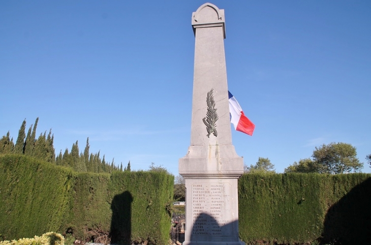 Monument-aux-Morts - Salses-le-Château