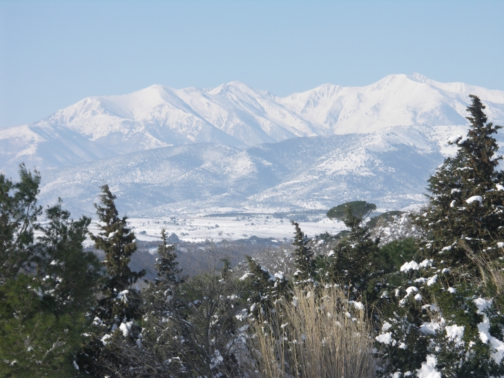 Terrats sous la neige