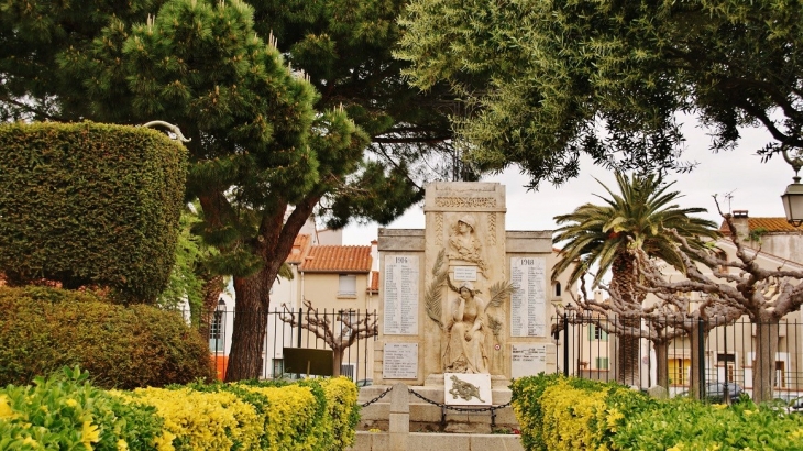 Monument aux Morts - Villelongue-de-la-Salanque