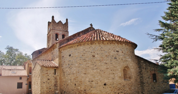 .  église Saint-Etienne - Villelongue-dels-Monts