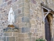 Photo précédente de Allassac Statue de la Vierge contre la façade de la chapelle Saint-Nisolas de Tolentine au village de Brochat.