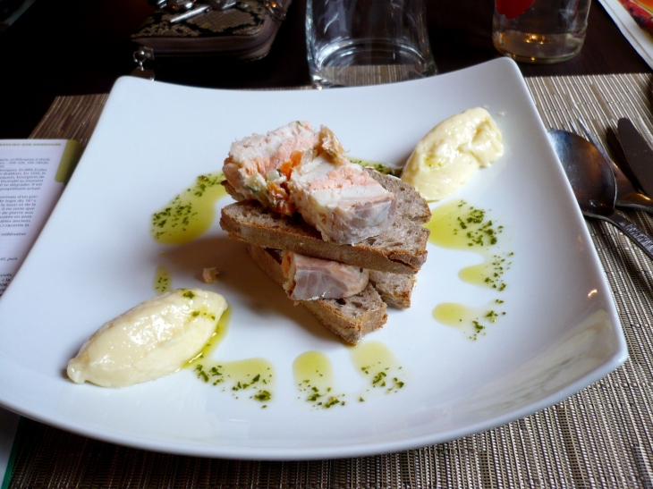 Assiette du Restaurant - Beaulieu-sur-Dordogne