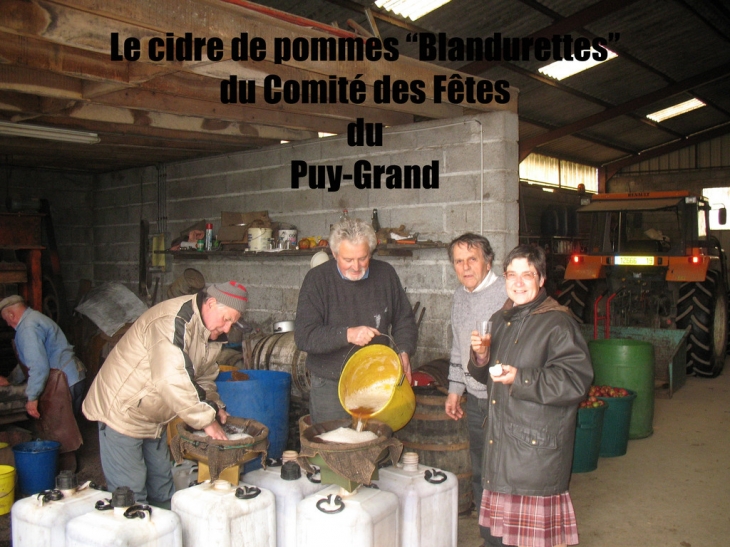 Pressage des pommes pour le cidre - Chamboulive