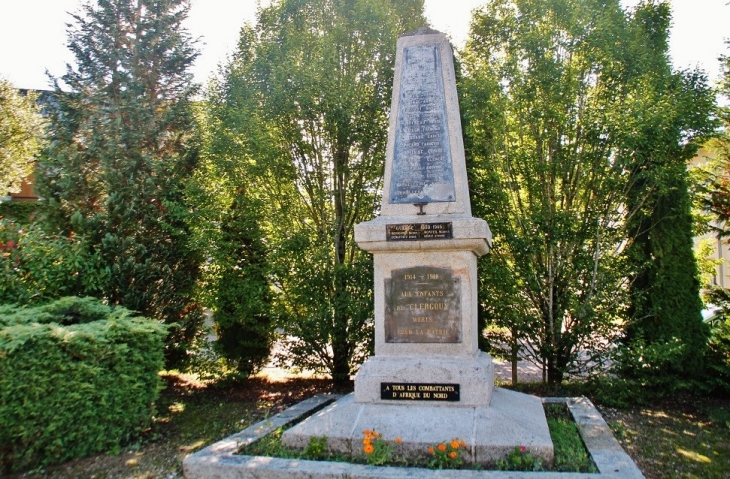 Monument-aux-Morts - Clergoux