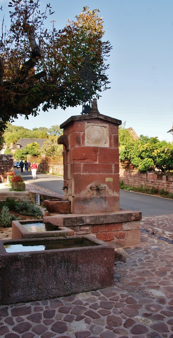 Fontaine - Collonges-la-Rouge