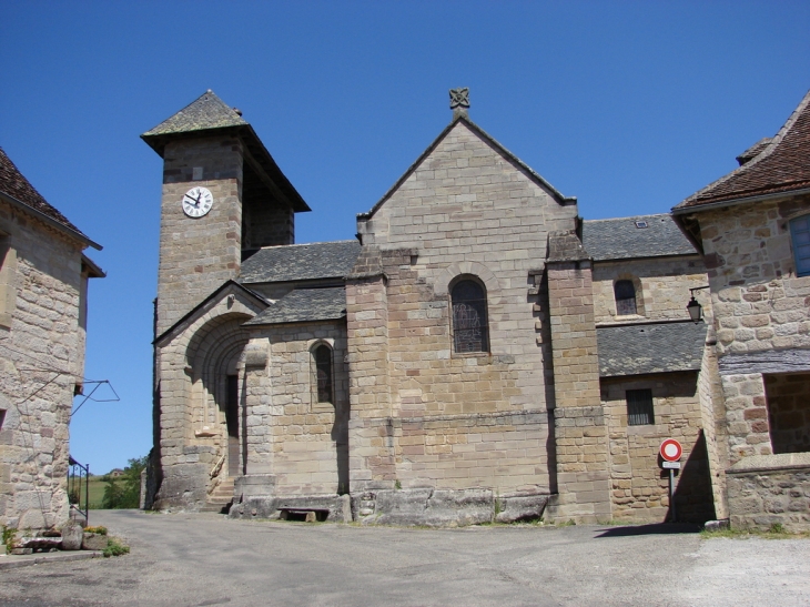 L'Eglise Saint-Barthélémy - Curemonte