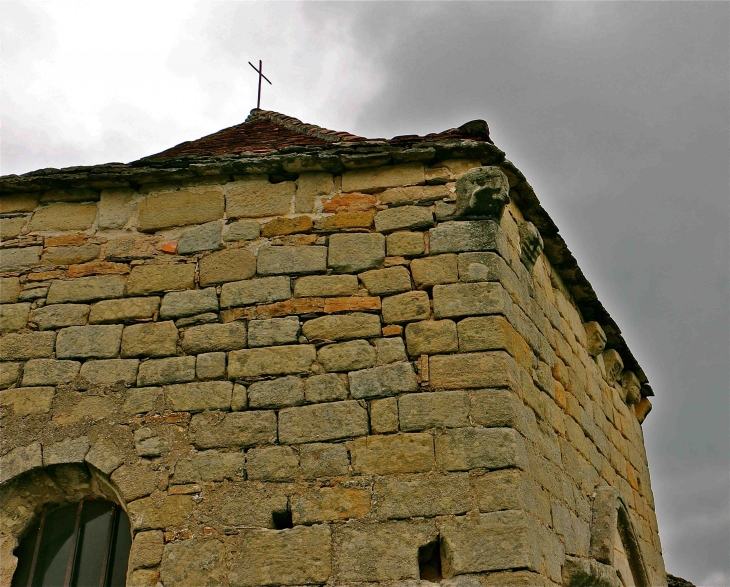 L'église Saint Hilaire La Combe - Curemonte