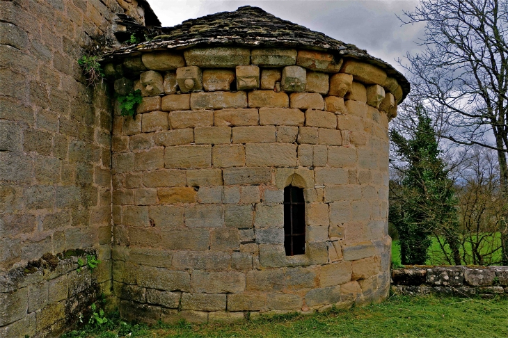 L'église Saint Hilaire La Combe - Curemonte