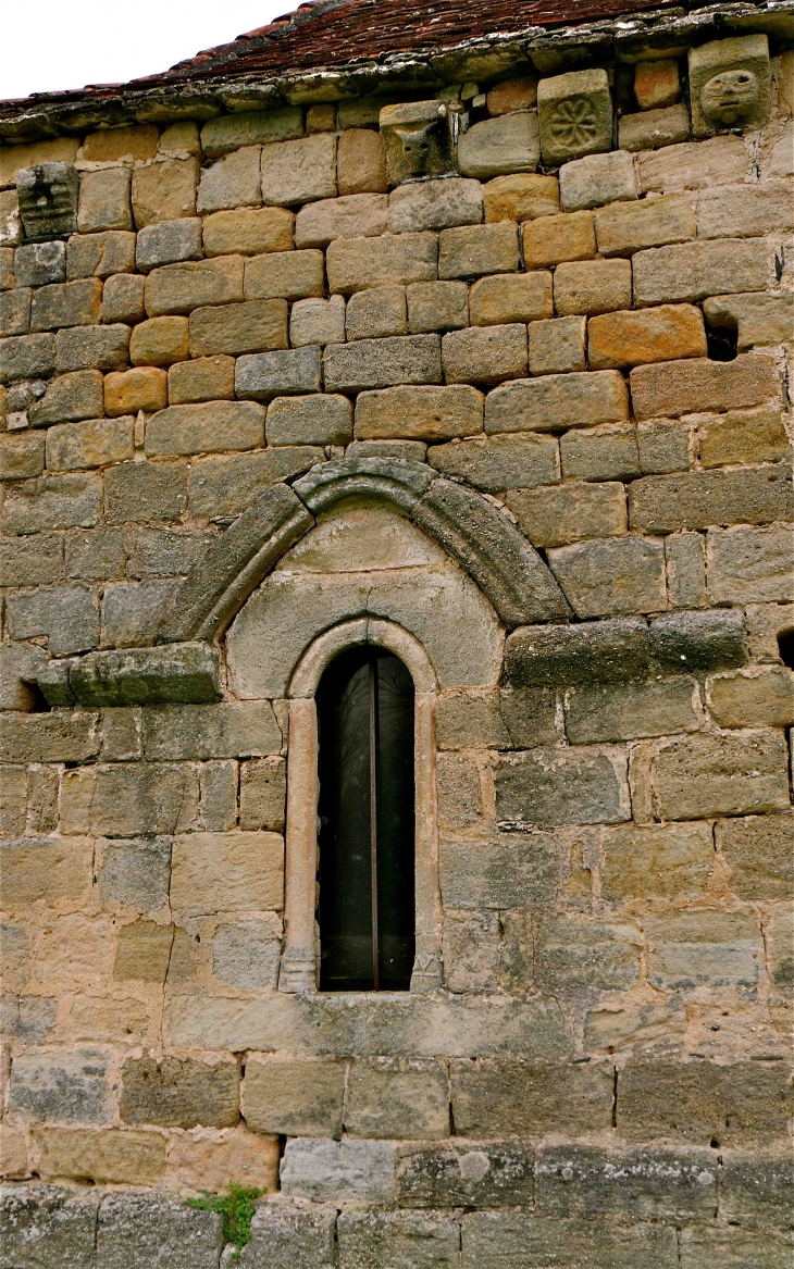 L'église Saint Hilaire La Combe - Curemonte