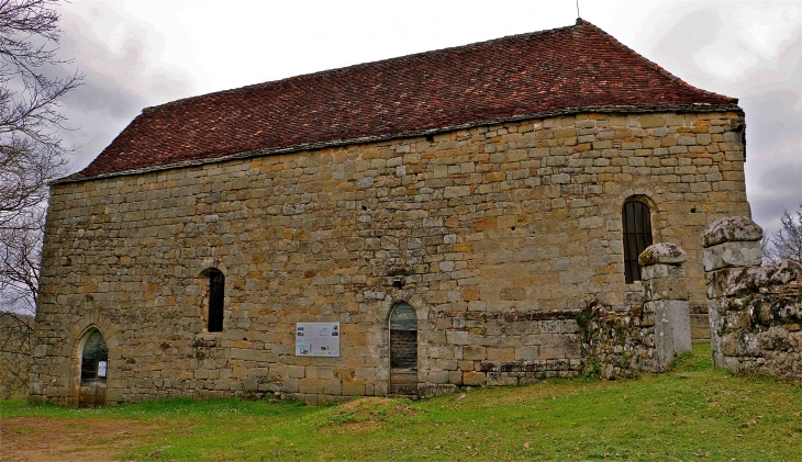 L'église Saint Hilaire La Combe - Curemonte