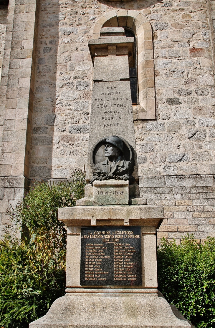 Monument-aux-Morts - Égletons