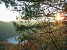 Coucher-de-soleil-sur-la-vallee-de-la-dordogne - Gros-Chastang