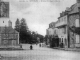 Vers 1914 - Avenue des Quatre-Routes (carte postale ancienne).