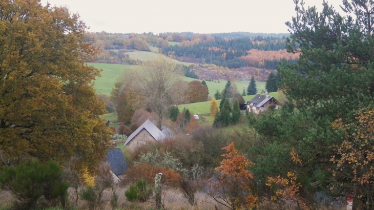 Paysage. - Saint-Germain-Lavolps