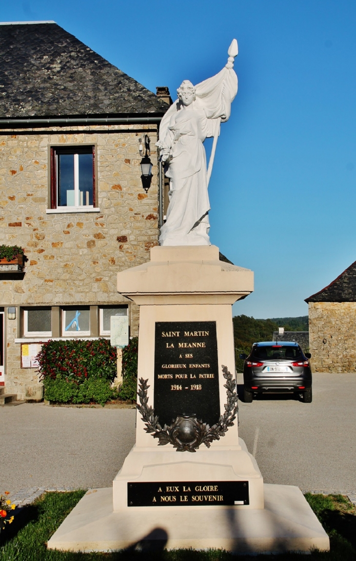 Monument-aux-Morts - Saint-Martin-la-Méanne