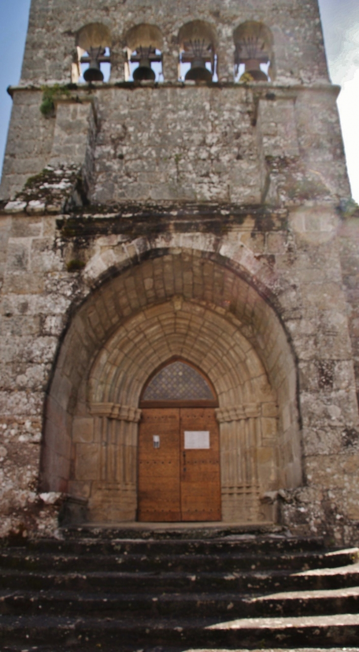 *église saint-Médard - Saint-Merd-de-Lapleau