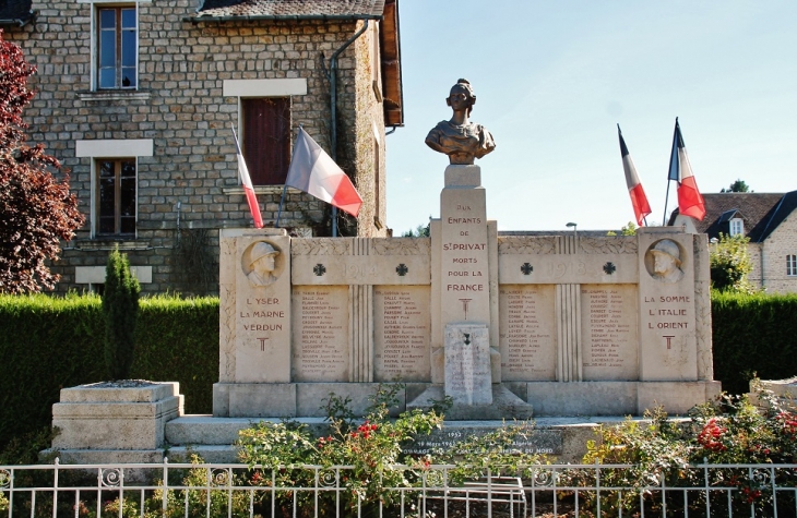 Monument-aux-Morts - Saint-Privat