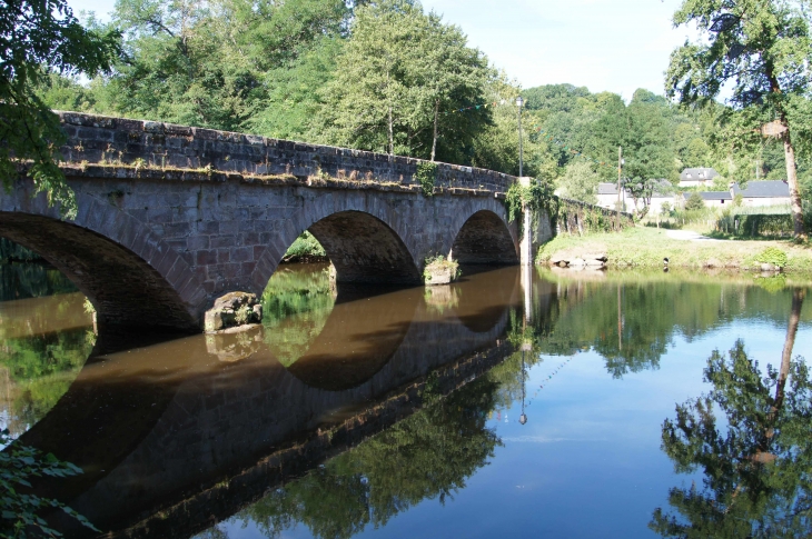 Le pont du XIXe siècle, sur la Vézère. - Saint-Viance