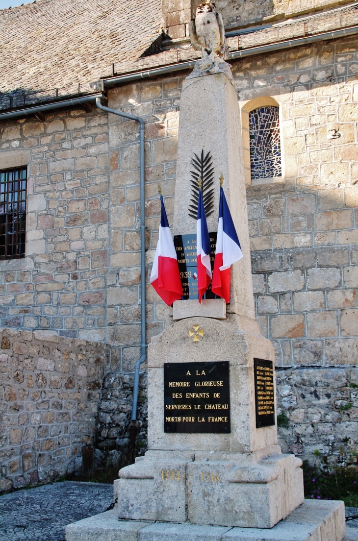 Monument-aux-Morts - Servières-le-Château