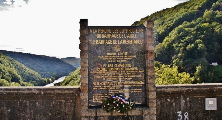 Barrage de l'Aigle - Soursac