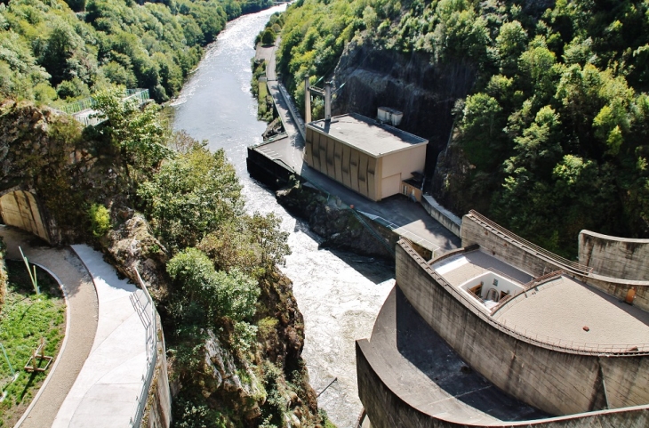 Barrage de l'Aigle - Soursac