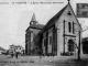 L'église, vers 1910 (carte postale ancienne).