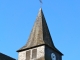 Le clocher de l'abbatiale Saint Pierre.